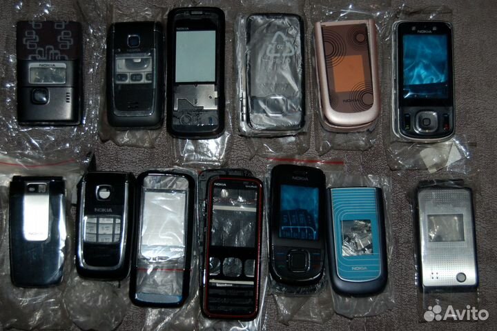 Лот корпусов на телефоны Nokia