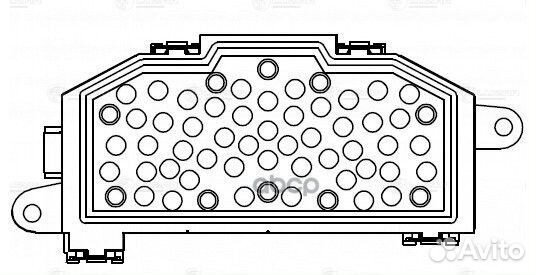 Резистор вентилятора отопителя VAG A3/Q3/TT/OCT