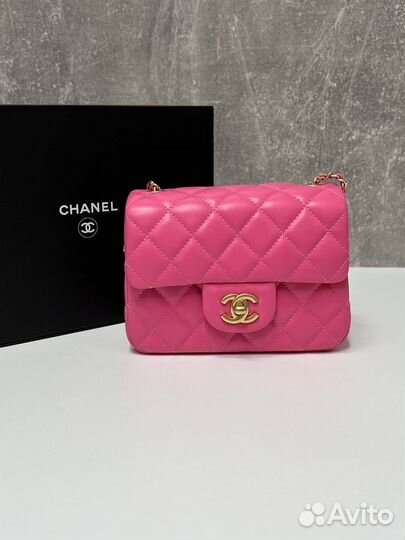 Сумка женская chanel из натуральной кожи