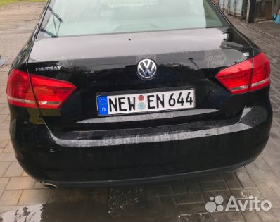 Passat B7 USA Крышка бампер фонари