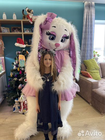 Ростовая кукла Зайка Ляля и Мишка Бурый Потапыч