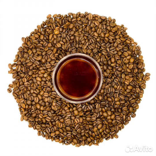 Кофе в зернах арабика Бразилия Сантос 1кг