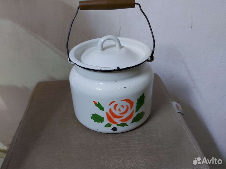 Бидон эмалированный СССР