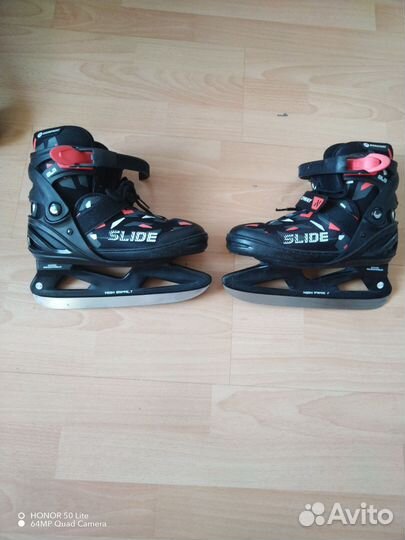 Коньки детские раздвижные nordway slide 31 36