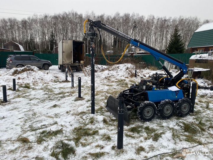 Винтовые сваи под ключ, свайно-винтовой фундамент