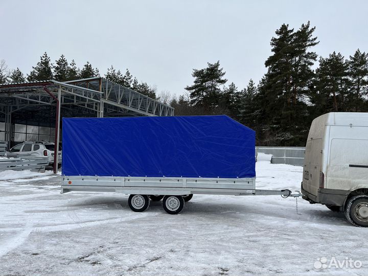 Прицеп цм подрамник 5.0*2.0 2хосн тент 1.5 м