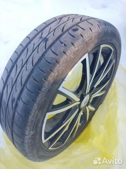 Колеса r16 4x100, летние bridgestone 165/50