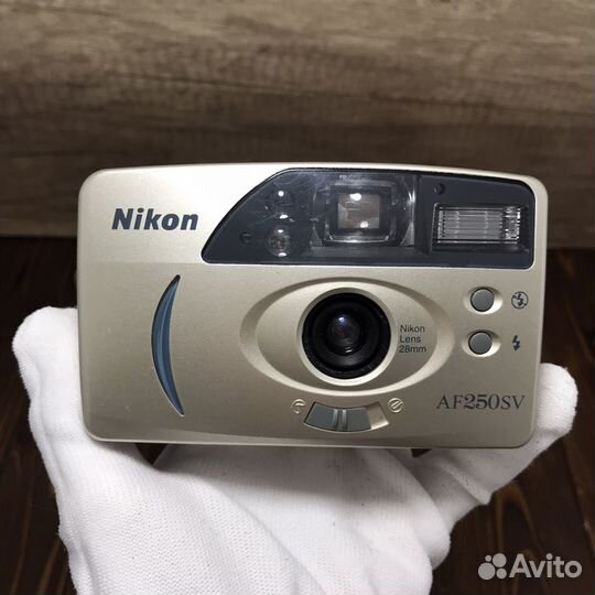 Мыльница Никон Nikon AF 250 SV В Чехле Ретро