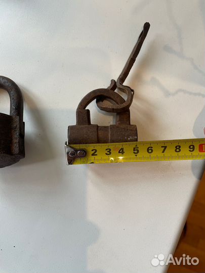 Старинный винтовой замок