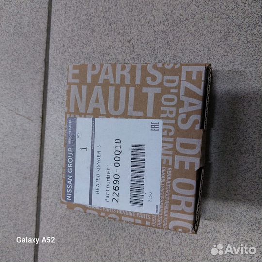 Датчик кислородный 2269000Q1D Renault Duster