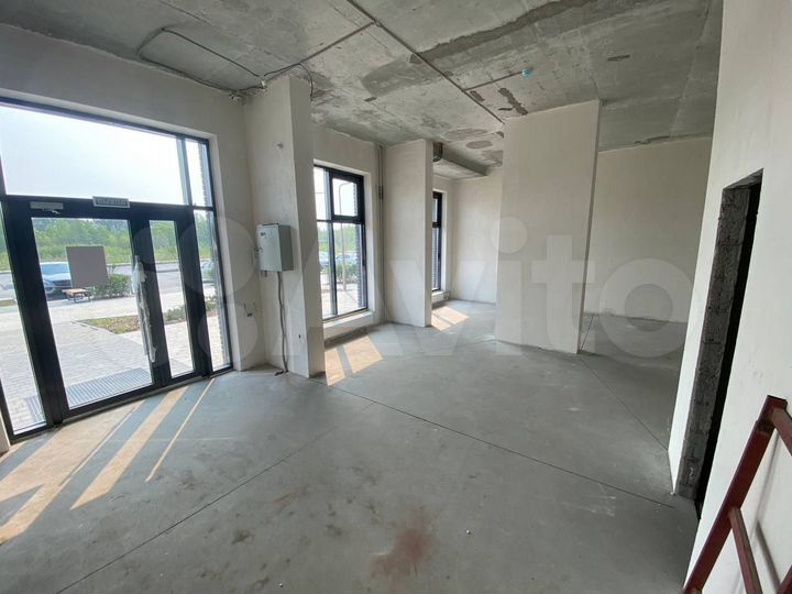 Свободного назначения, 55 м² первая линия