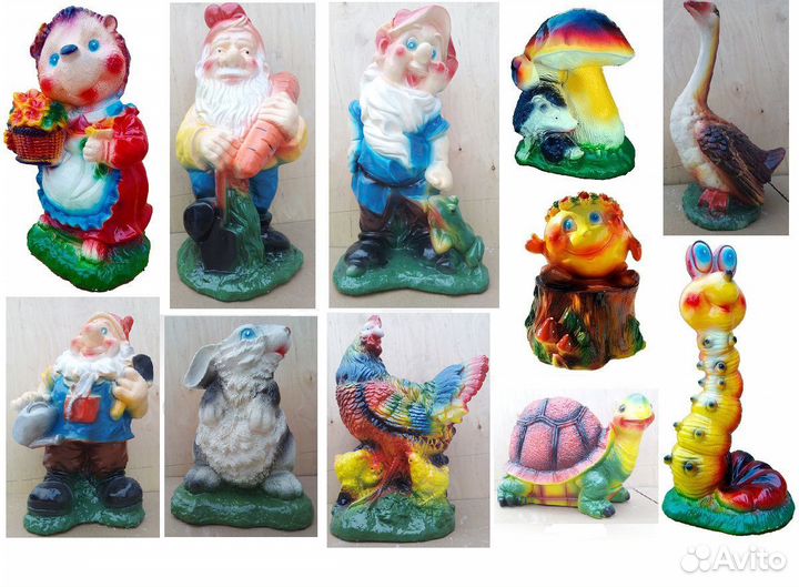 Садовые фигуры. Опт/розница. Доставка