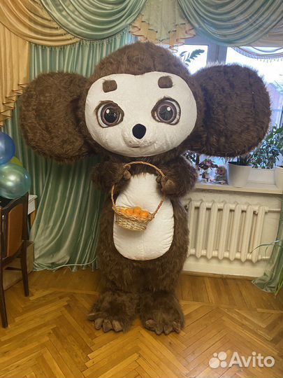 Поздравления от Чебурашки/Мишки/Винни-Пуха