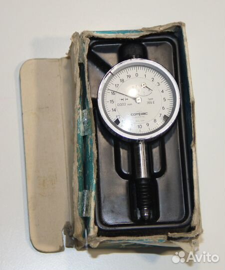 Индикатор Compac Geneve 355E 0-3 мм, 0.002 мм