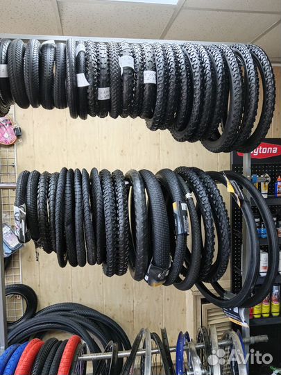 Покрышки для велосипеда, запчасти