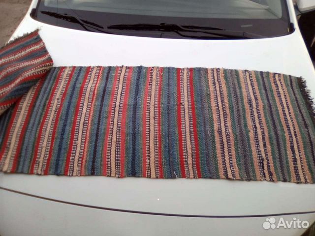 Домотканые половики, коврики