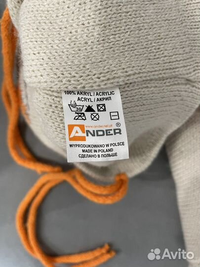 Шапка детская и шарф