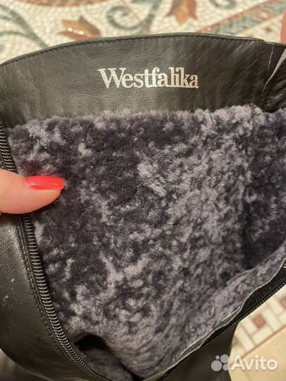 Сапоги зимние на узкую ногу на 39р