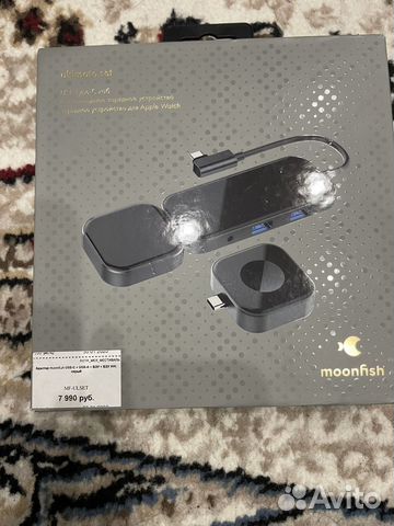 Беспроводная зарядка для apple watch moonfish купить в Москве с ...