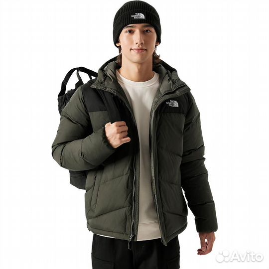 THE north face Down Jacket Men Green (S)(62)