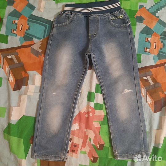 Джинсы для мальчика 104