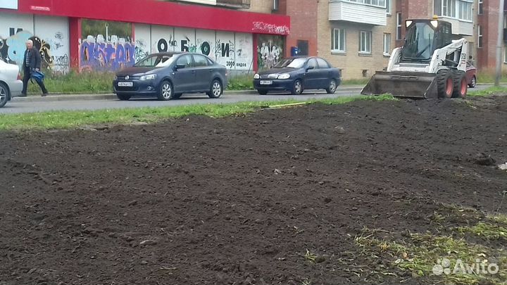 Услуги минипогрузчика
