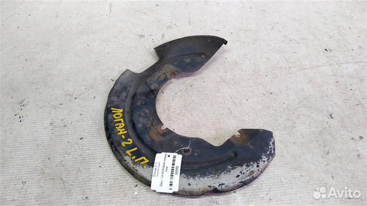 Защита колодок передняя левая Renault Logan 1