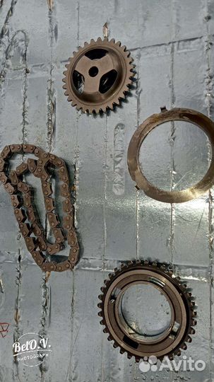 Цепь насоса с шестернями вариатор Ниссан 1XT2D