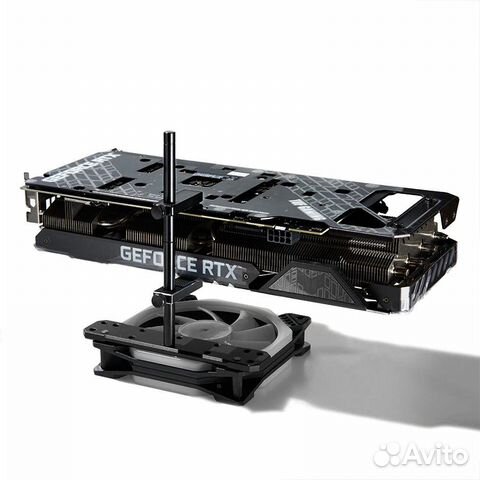 Подставка для видеокарты крепление на кулер