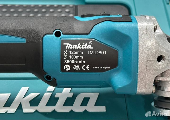 Аккумуляторная болгарка Makita 125мм (Арт.44302)