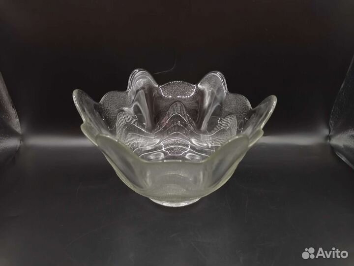 Посуда Конфетница Салатница Стекло Винтаж СССР