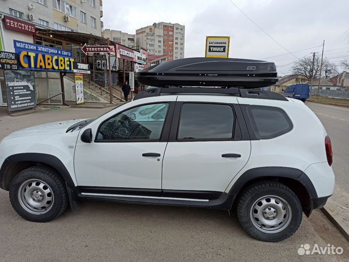 Автобокс на крышу Renault Duster II