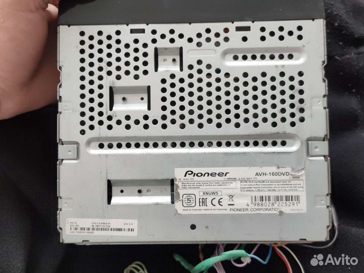 Pioneer AVH-160DVD