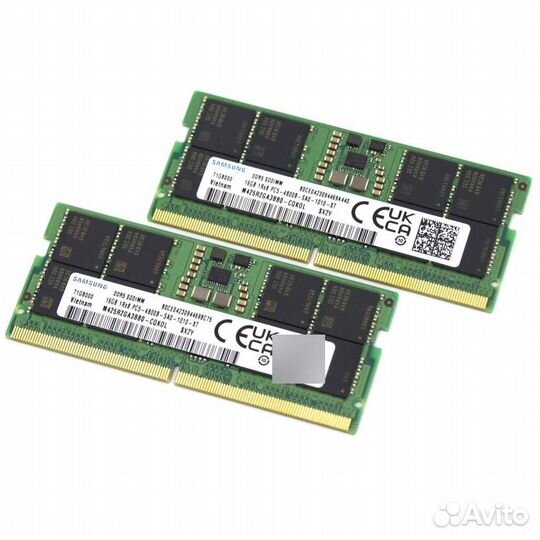 Оперативная память 32GB DDR5 KIT 2x16GB Samsung