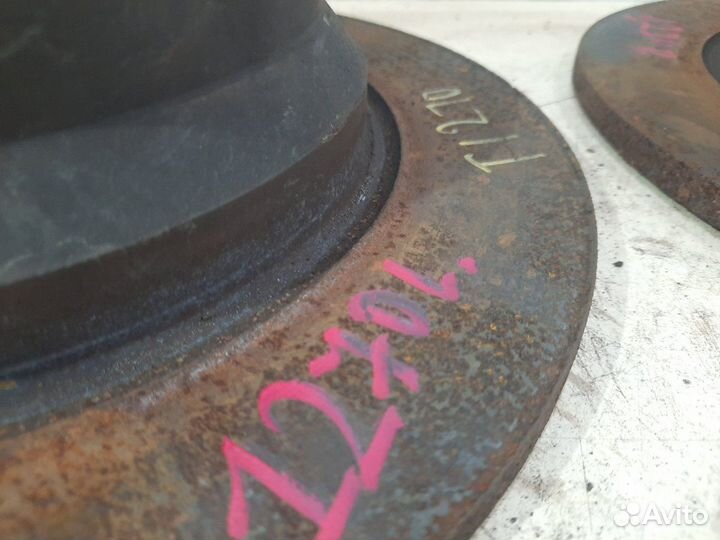 Диск тормозной задний Mercedes E320 W211 642.920