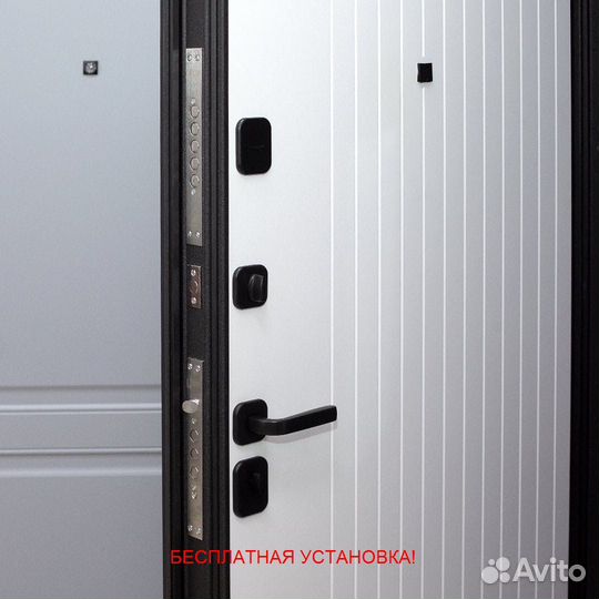 Дверь входная в квартиру с установкой