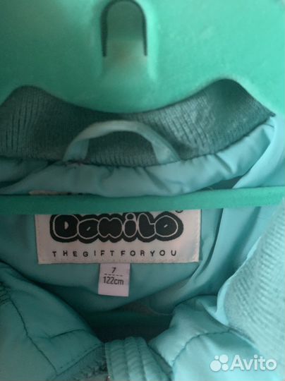 Пальто для девочки зима 122