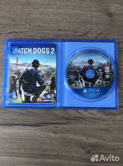 Watch dogs 2 ps4 диск