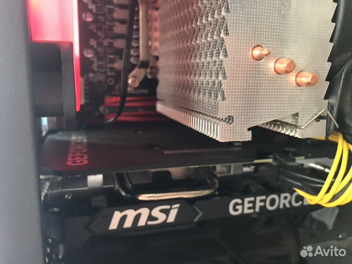 На гарантии видеокарта MSI 4060ti