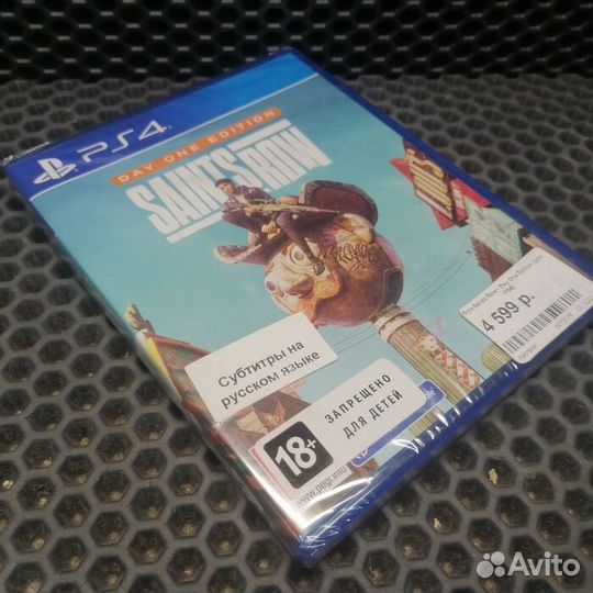 Диск Sony PlayStation 4 saints row day one edition