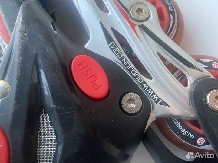 Лето Ролики детские с защитой р.30-33(меняется)