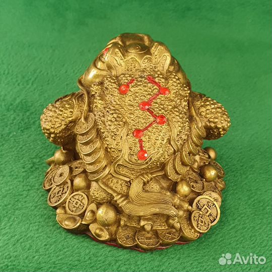 Статуэтка из бронзы фен-шуй Денежная жаба