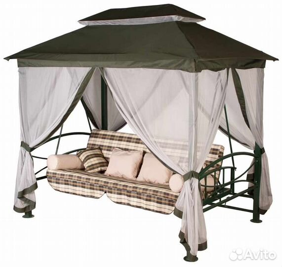 Пошив тентов для качелей и садовой мебели