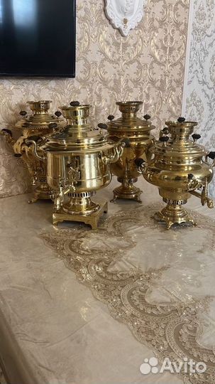 Самовары на дровах и углях