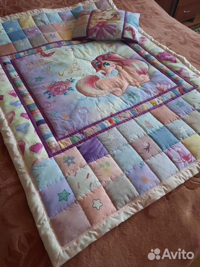 Детское одеяло новое