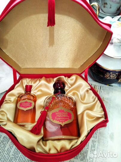 Набор духов Красная Москва,2010 г выпуска