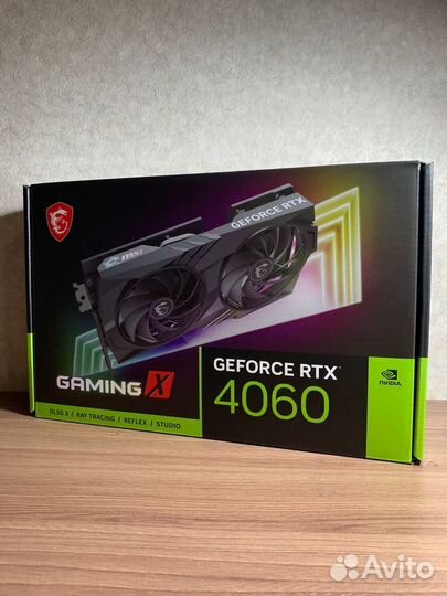 Видеокарта MSI nvidia RTX 4060 gaming X 8G