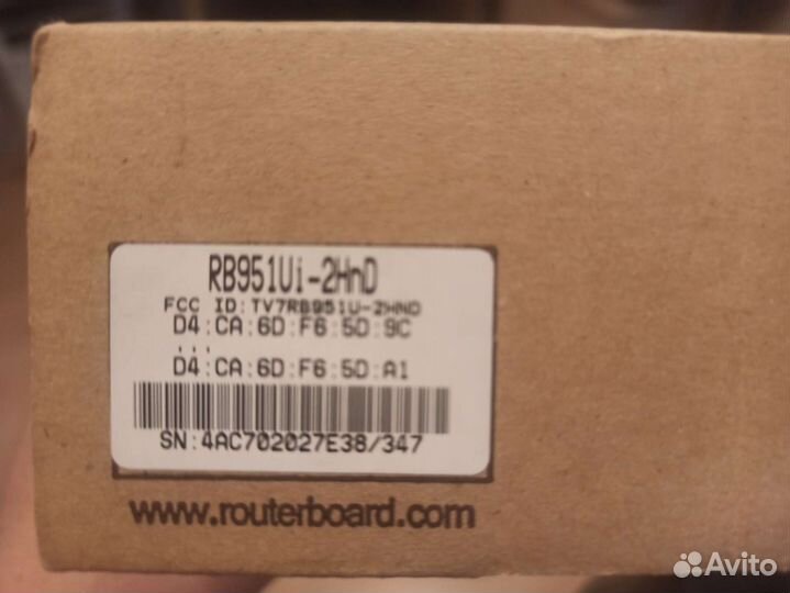 Роутеры Mikrotik