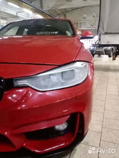 Стекло фары BMW F30, F31, F80 (2011-2015) дорест