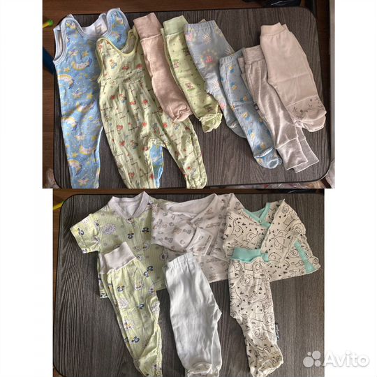 Детские вещи пакетом на мальчика 56 62